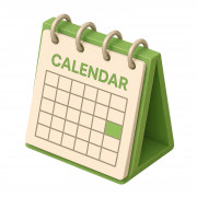 Календарь настольный домик